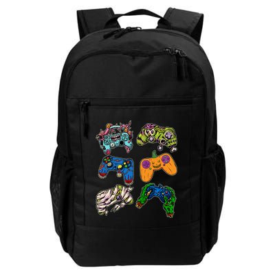 Halloween Monster Video Game Controllers Daily Commute Backpack