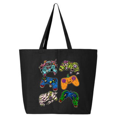 Halloween Monster Video Game Controllers 25L Jumbo Tote