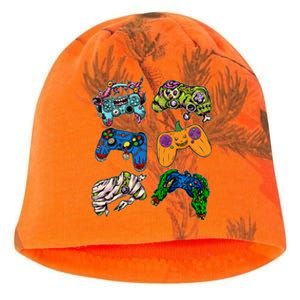 Halloween Monster Video Game Controllers Kati - Camo Knit Beanie