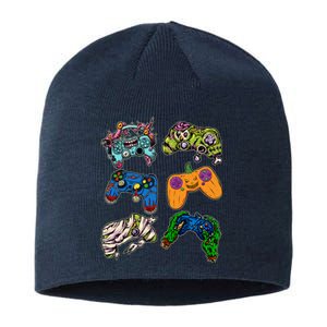 Halloween Monster Video Game Controllers Sustainable Beanie