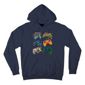 Halloween Monster Video Game Controllers Tall Hoodie