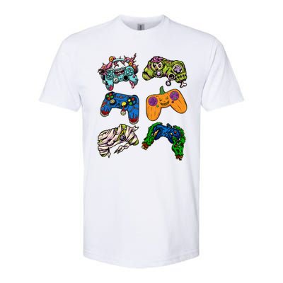 Halloween Monster Video Game Controllers Softstyle® CVC T-Shirt