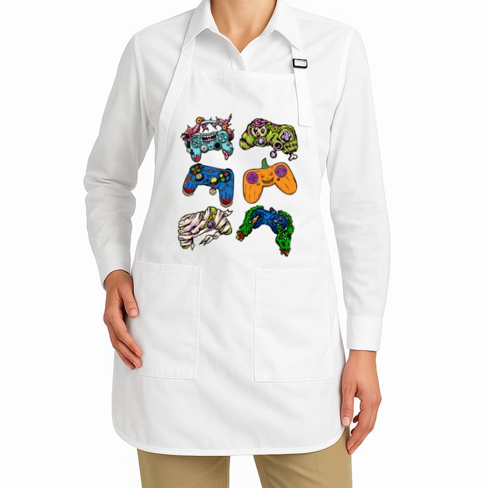 Halloween Monster Video Game Controllers Apron