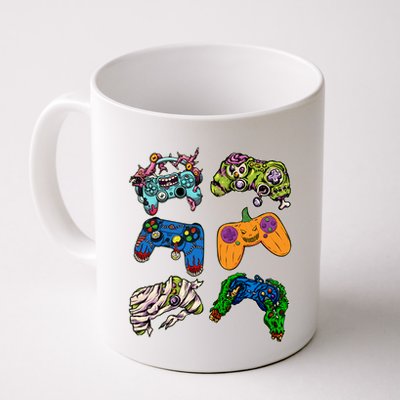 Halloween Monster Video Game Controllers Mug