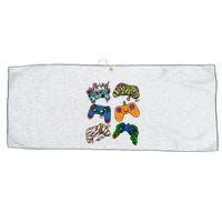 Halloween Monster Video Game Controllers Large Microfiber Waffle Golf Towel