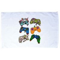 Halloween Monster Video Game Controllers Microfiber Hand Towel