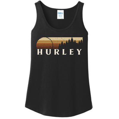 Hurley Mo Vintage Evergreen Sunset Eighties Retro Ladies Essential Tank