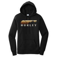 Hurley Mo Vintage Evergreen Sunset Eighties Retro Women's Pullover Hoodie