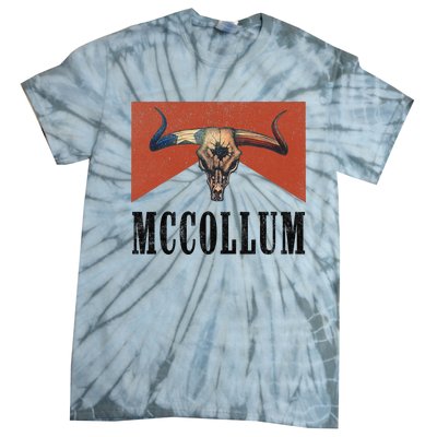 Howdy Mccollum Western Mccollum Punchy Cowboy Cowgirl Style Tie-Dye T-Shirt