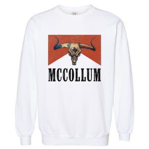 Howdy Mccollum Western Mccollum Punchy Cowboy Cowgirl Style Garment-Dyed Sweatshirt