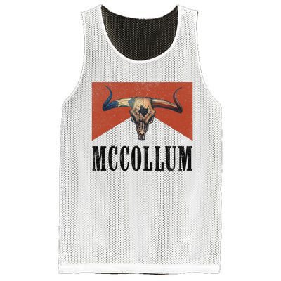 Howdy Mccollum Western Mccollum Punchy Cowboy Cowgirl Style Mesh Reversible Basketball Jersey Tank