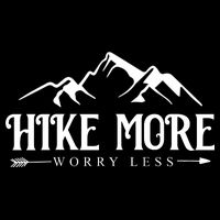 Hike More Worry Less Wool Snapback Cap