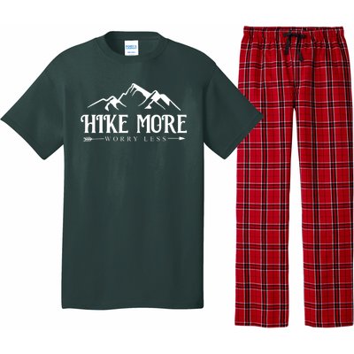 Hike More Worry Less Pajama Set