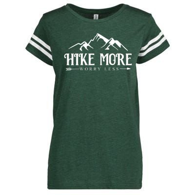 Hike More Worry Less Enza Ladies Jersey Football T-Shirt