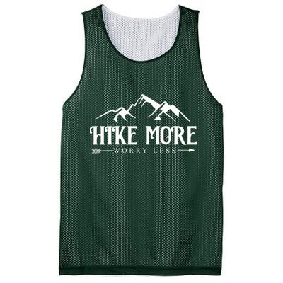 Hike More Worry Less Mesh Reversible Basketball Jersey Tank