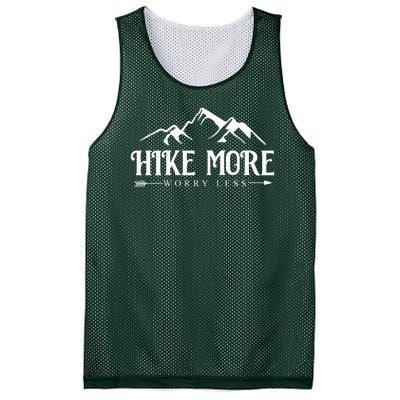 Hike More Worry Less Mesh Reversible Basketball Jersey Tank