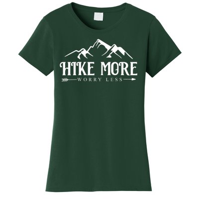 Hike More Worry Less Women's T-Shirt