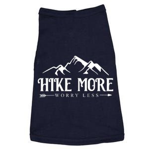 Hike More Worry Less Doggie Tank