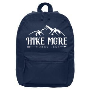 Hike More Worry Less 16 in Basic Backpack