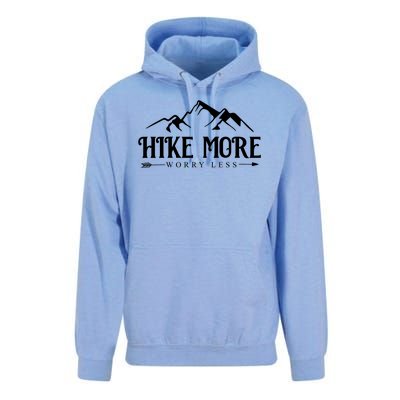 Hike More Worry Less Unisex Surf Hoodie