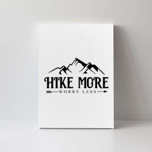 Hike More Worry Less Canvas