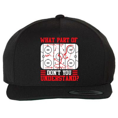 Hockey Mastery: What Part DonT You Get? Cute Gift Wool Snapback Cap