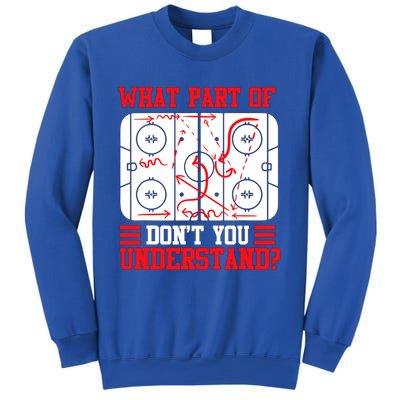 Hockey Mastery: What Part DonT You Get? Cute Gift Sweatshirt