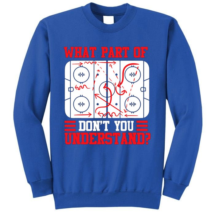 Hockey Mastery: What Part DonT You Get? Cute Gift Tall Sweatshirt