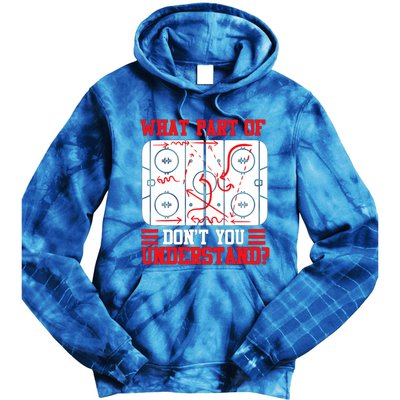 Hockey Mastery: What Part DonT You Get? Cute Gift Tie Dye Hoodie