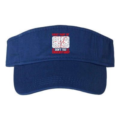 Hockey Mastery: What Part DonT You Get? Cute Gift Valucap Bio-Washed Visor