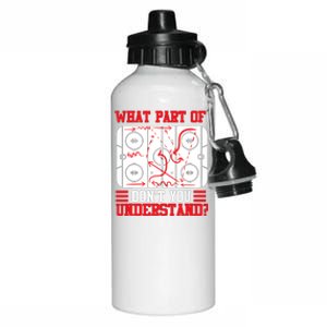 Hockey Mastery: What Part DonT You Get? Cute Gift Aluminum Water Bottle