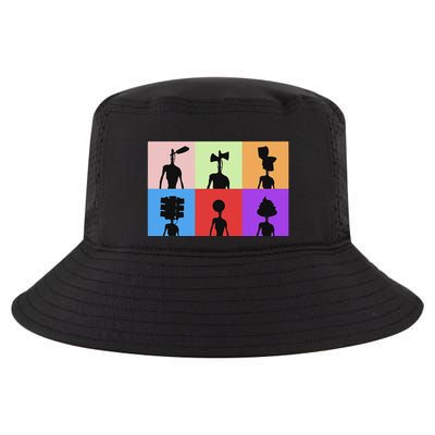 Horror Monster With Sirens For Heads Horror Cool Comfort Performance Bucket Hat