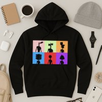 Horror Monster With Sirens For Heads Horror Hoodie