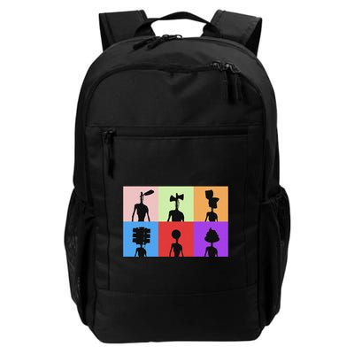 Horror Monster With Sirens For Heads Horror Backpack
