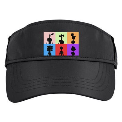 Horror Monster With Sirens For Heads Horror Adult Drive Performance Visor