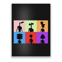 Horror Monster With Sirens For Heads Horror Poster