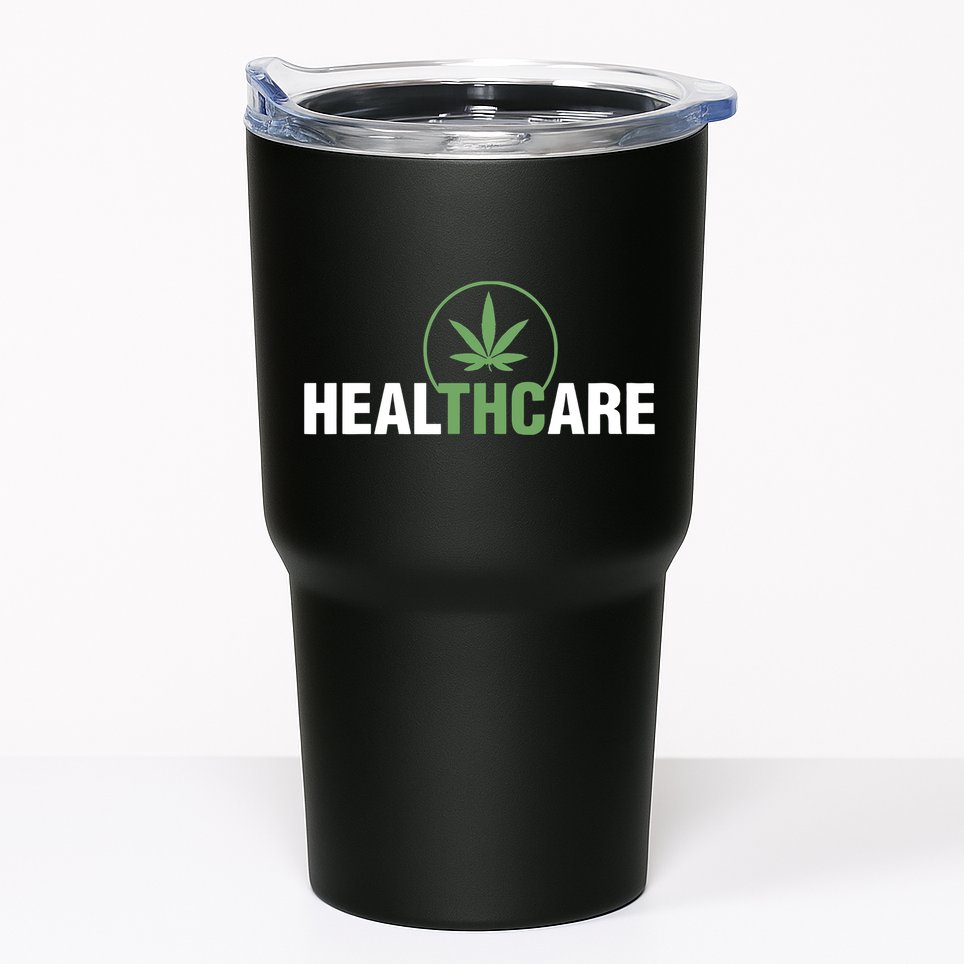 Healthcare Marijuana Weed Plant Medical Tumbler