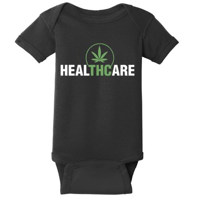 Healthcare Marijuana Weed Plant Medical Baby Bodysuit