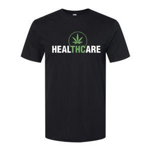 Healthcare Marijuana Weed Plant Medical Softstyle CVC T-Shirt