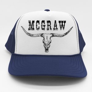 Howdy Mcgraw Western Mcgraw Cowboy Cowgirl Trucker Hat