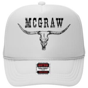 Howdy Mcgraw Western Mcgraw Cowboy Cowgirl High Crown Mesh Back Trucker Hat