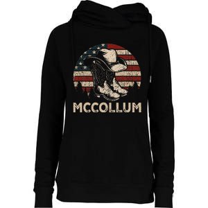 Howdy Mccollum Western Mccollum Punchy Cowboy Cowgirl Style Womens Funnel Neck Pullover Hood