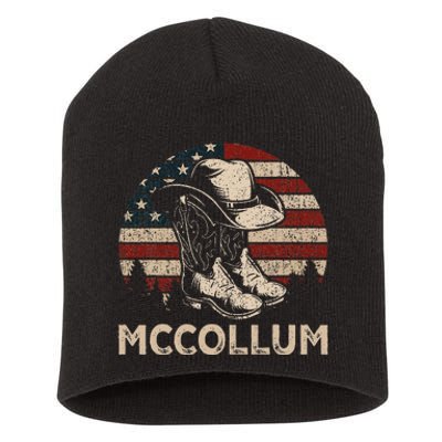 Howdy Mccollum Western Mccollum Punchy Cowboy Cowgirl Style Short Acrylic Beanie