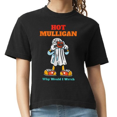 Hot Mulligan Why Would I Watch Comfort Colors Boxy T-Shirt