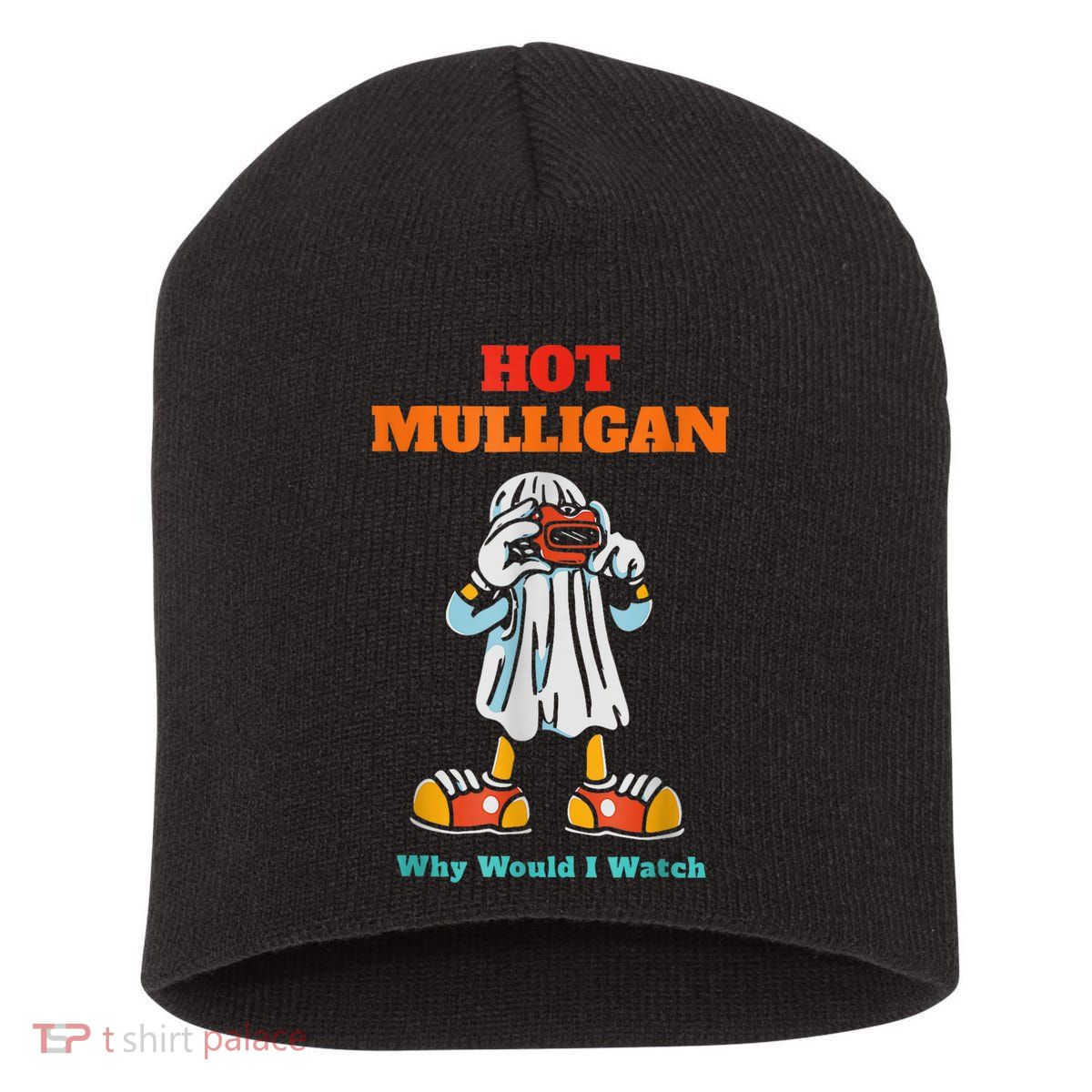 Hot Mulligan Why Would I Watch Short Acrylic Beanie