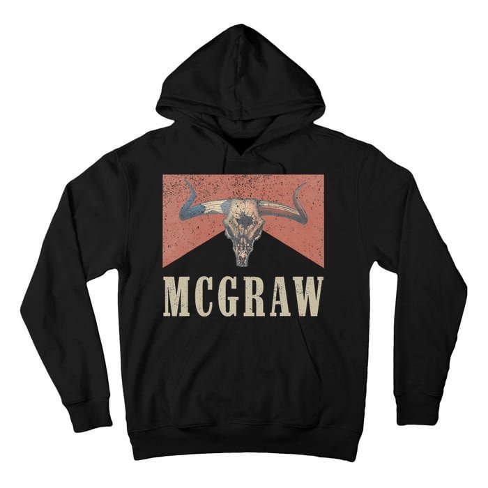 Howdy Mcgraw Western Mcgraw Cowboy Tall Hoodie