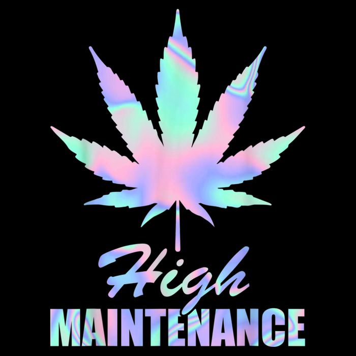 High Maintenance Weed Cannabis Pocket 420 THC Stoner Gift Bucket Hat