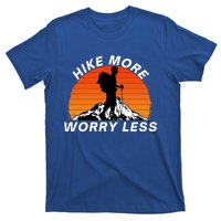 Hike More Worry Less Social Distancing Hiking Nature Camping Gift T-Shirt