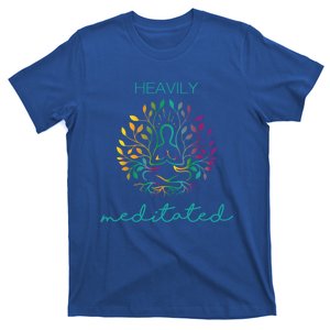 Heavily Meditated Yoga Meditation Cool Gift T-Shirt