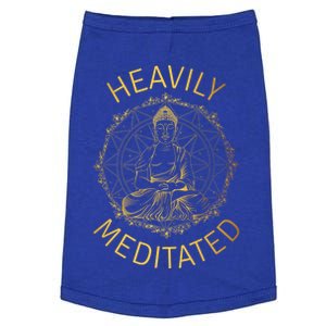 Heavily Meditated Yoga Meditation Spiritual Warrior Buddhist Cool Gift Doggie Tank